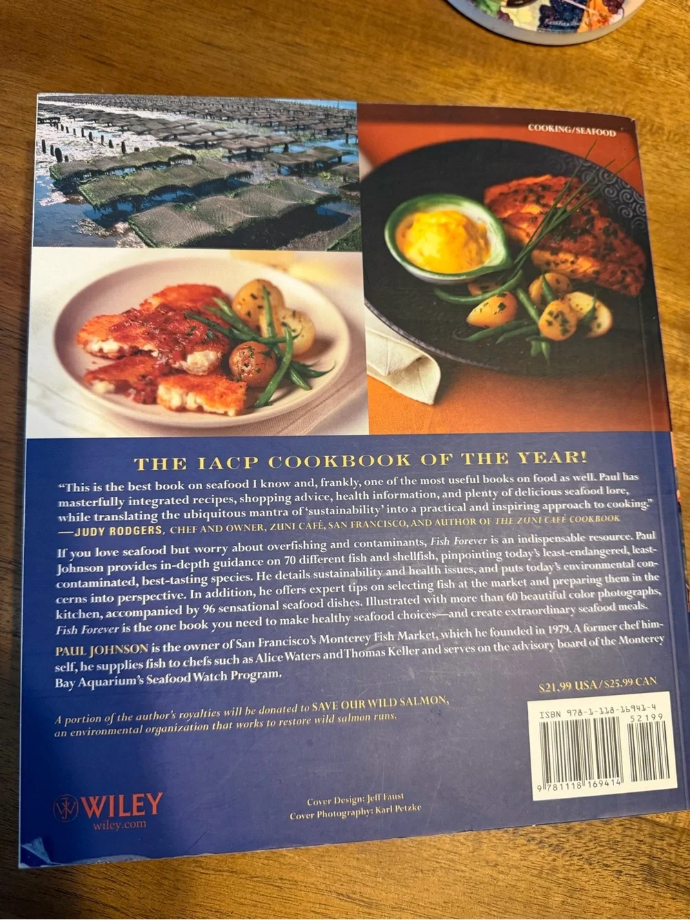 Fish Forever Cookbook - by Paul Johnson